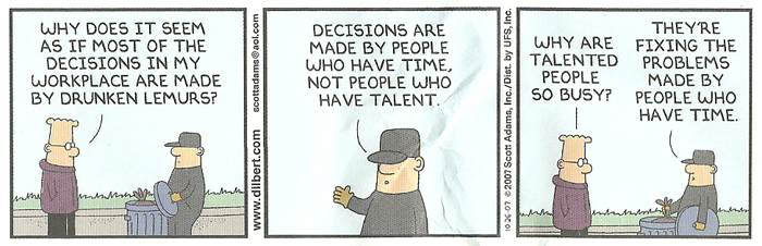 Dilbert - Wasted Time